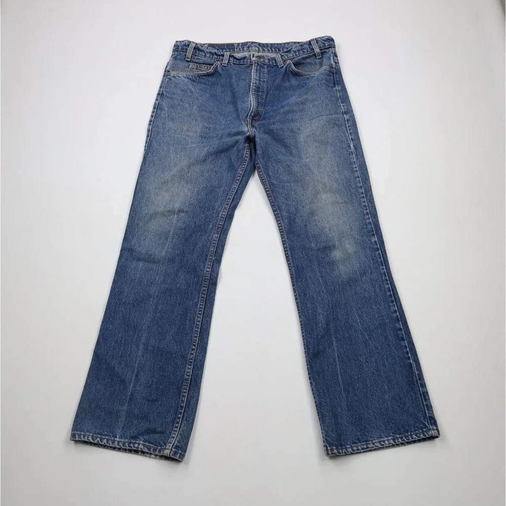 Levi's | Jeans | Vintage 9s Levis 57 38x32 Distressed Wide Leg